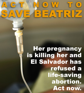 International Ad run to bring Beatriz's case to light.